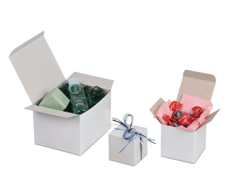 Geschenk- und Präsentationsbox weiss
