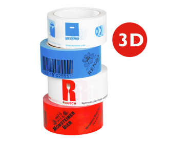 Klebebänder bedrucken