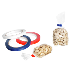 Selbstklebeband zu Beutelschliesser