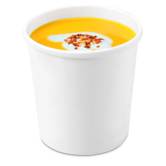 Pappbecher/Suppenbecher weiss