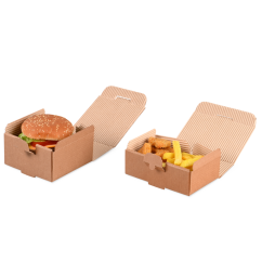 Take-away Kartonbox gewellt