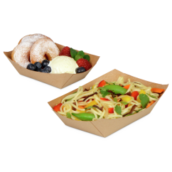 Snack-Schale braun