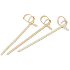 Bambus-Spiess Knoten