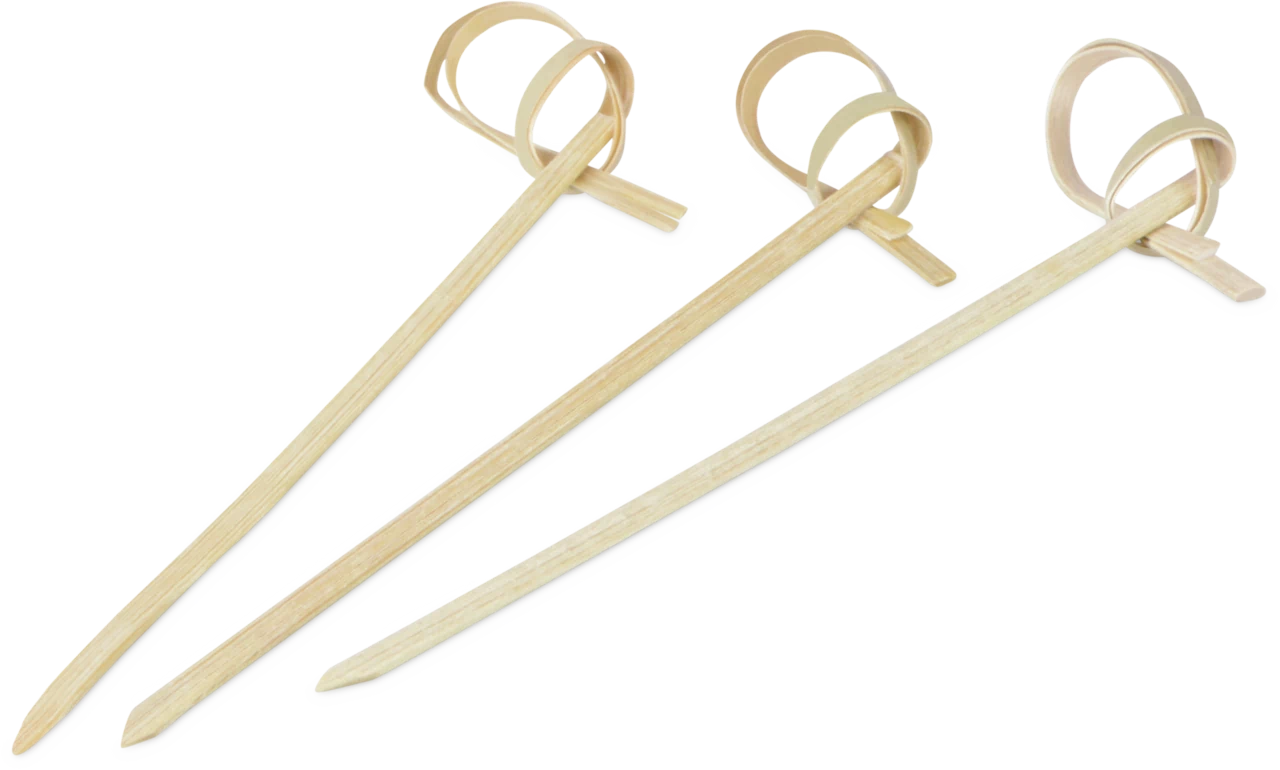 Bambus-Spiess Knoten