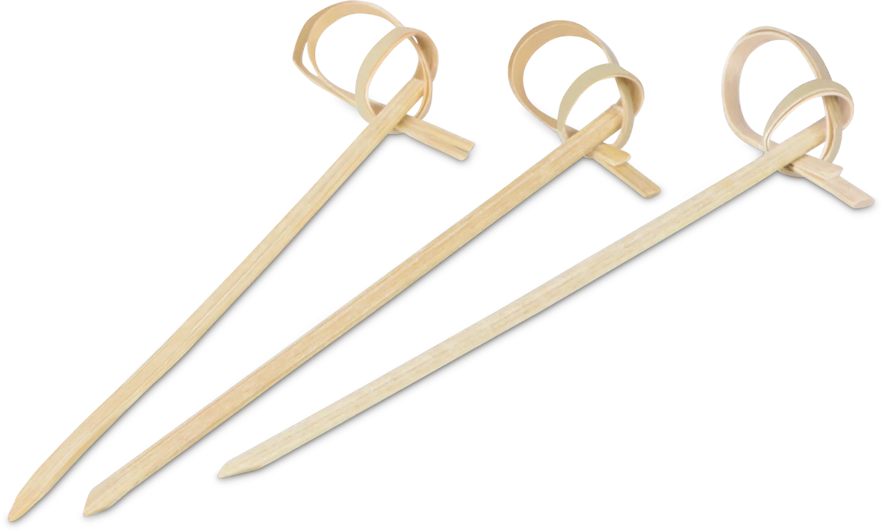 Bambus-Spiess Knoten