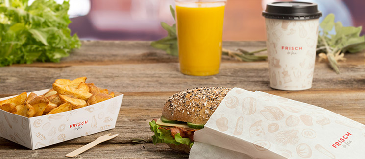 Verschiedene Verpackungen von «FRISCH & fein» Verschiedene Verpackungen von «FRISCH & fein»