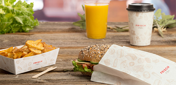 Verschiedene Verpackungen von «FRISCH & fein» Verschiedene Verpackungen von «FRISCH & fein»