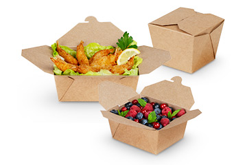 Mitnahmebox mit Speisen