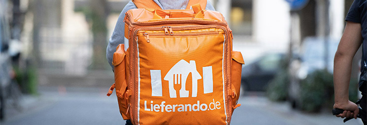Lieferando Rucksack 