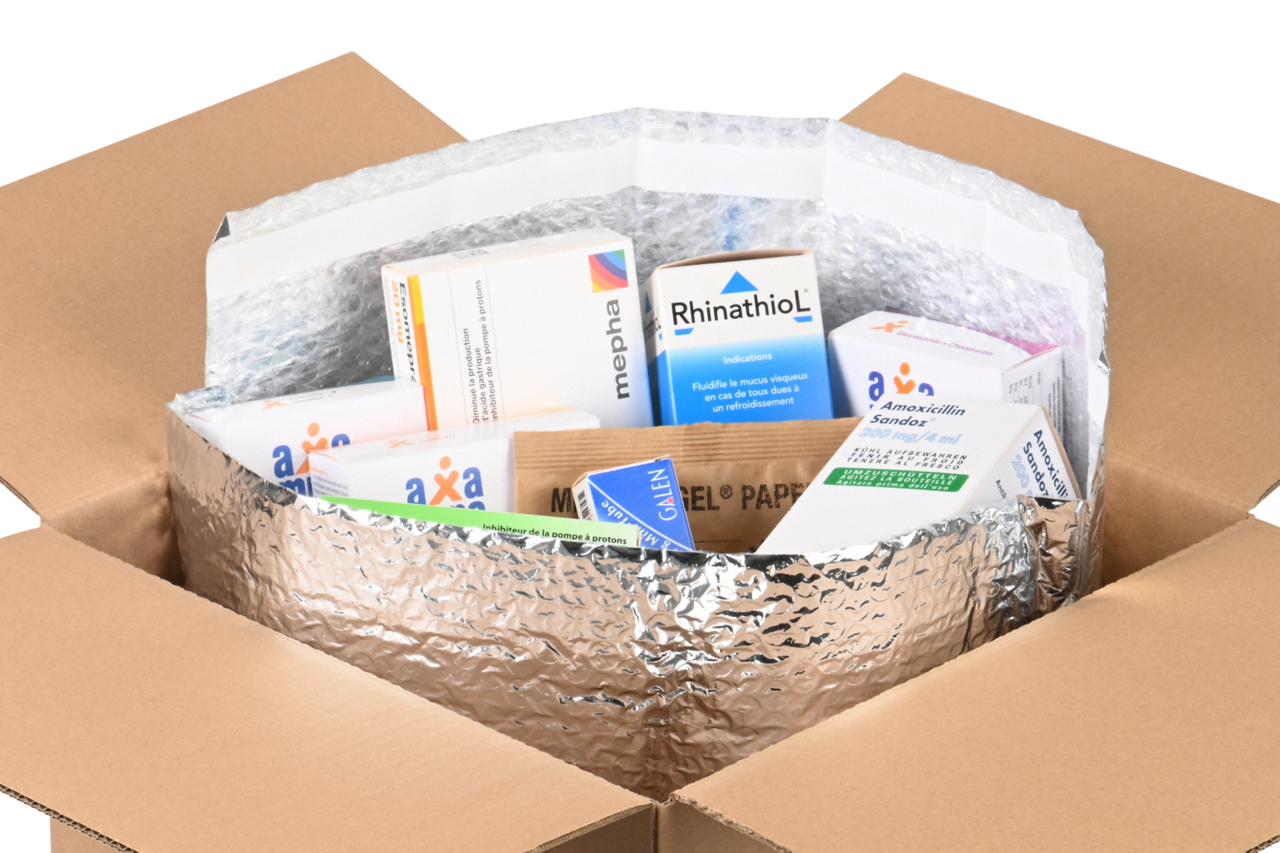 Thermo-Volumenbeutel MECATHERM® STRONG mit Selbstklebeverschluss