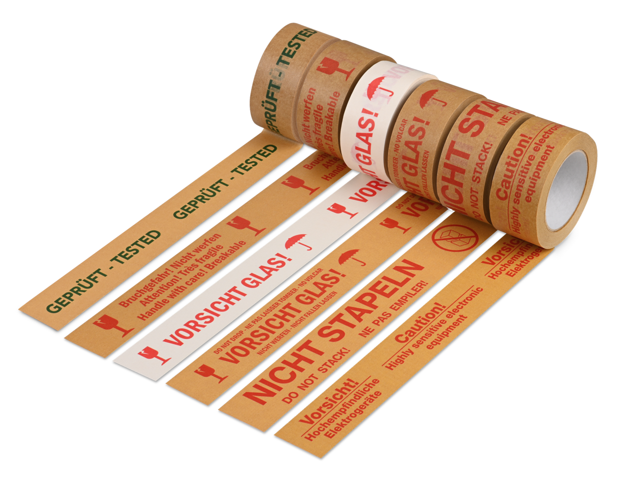 Warnklebeband aus Papier