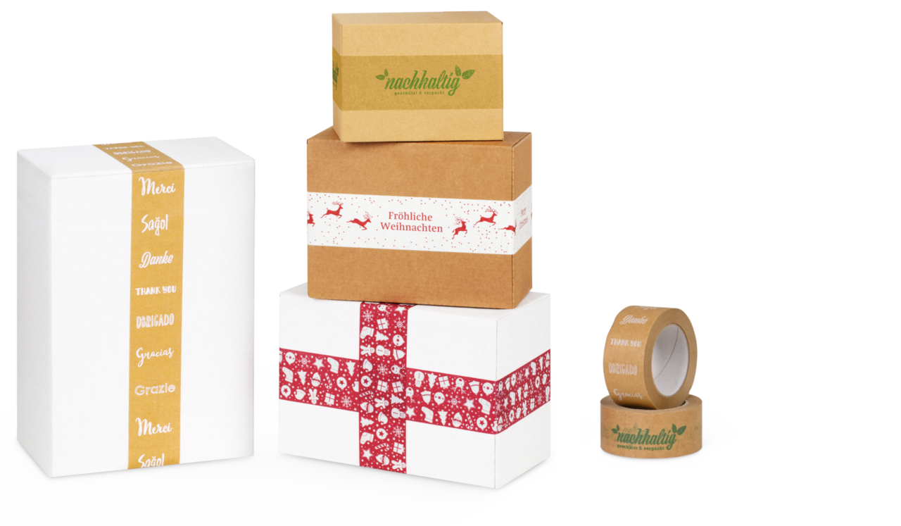 Papier-Packband mit Druck