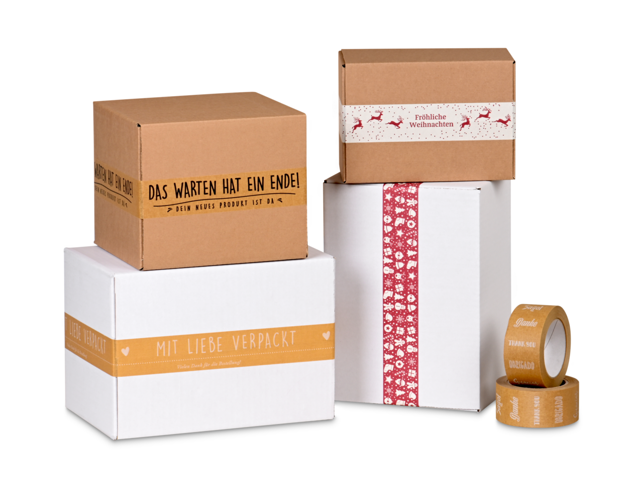 Papier-Packband mit Druck