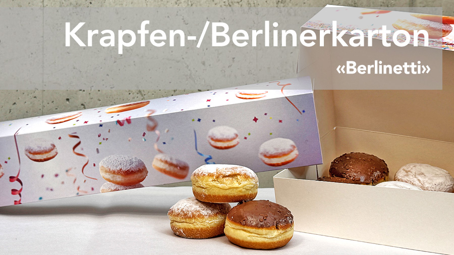 Krapfenkarton «Berlinetti»