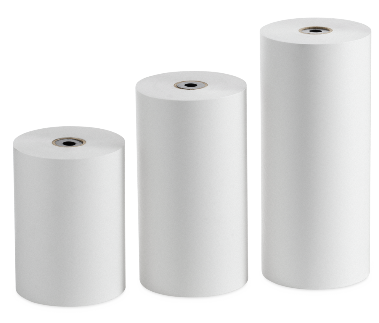 in 3 verschiedenen Rollenbreiten (30, 40 und 50 cm)