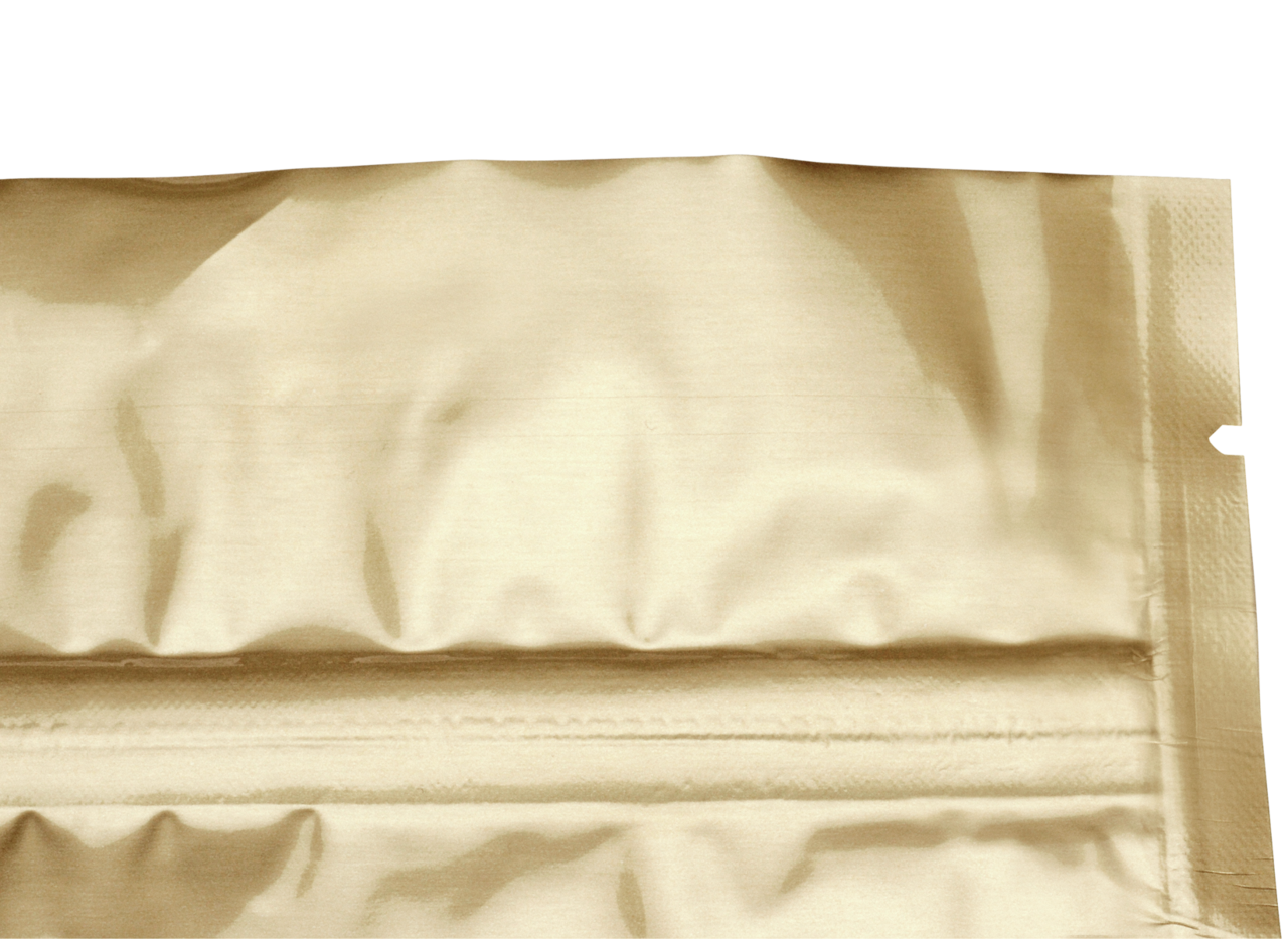 Mit Einreißkerbe, Laserperforation und Druckverschluss für schnelles einfaches Öffnen und Schließen des Beutels.