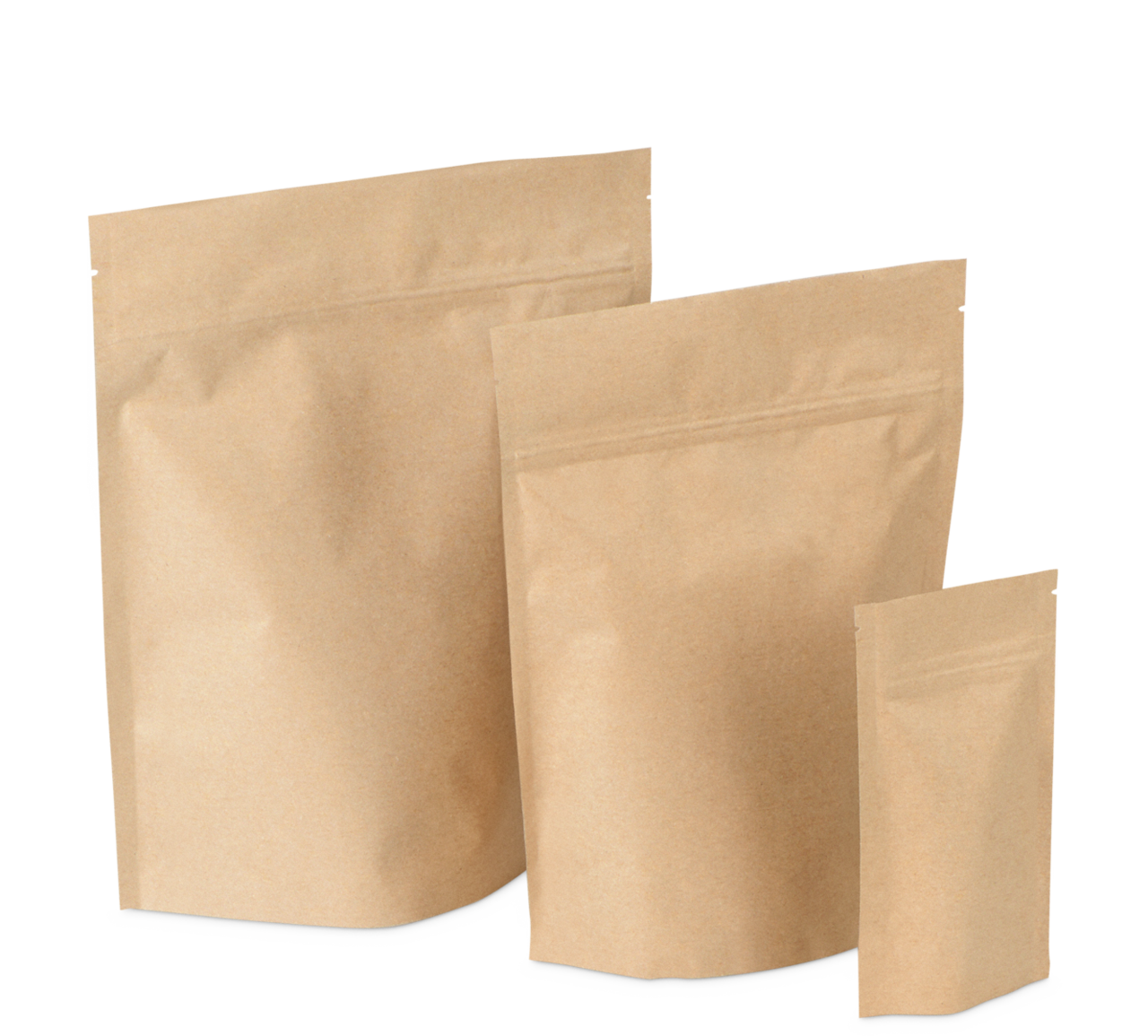MECASEAL Standbodenbeutel Aromaschutz, Papier