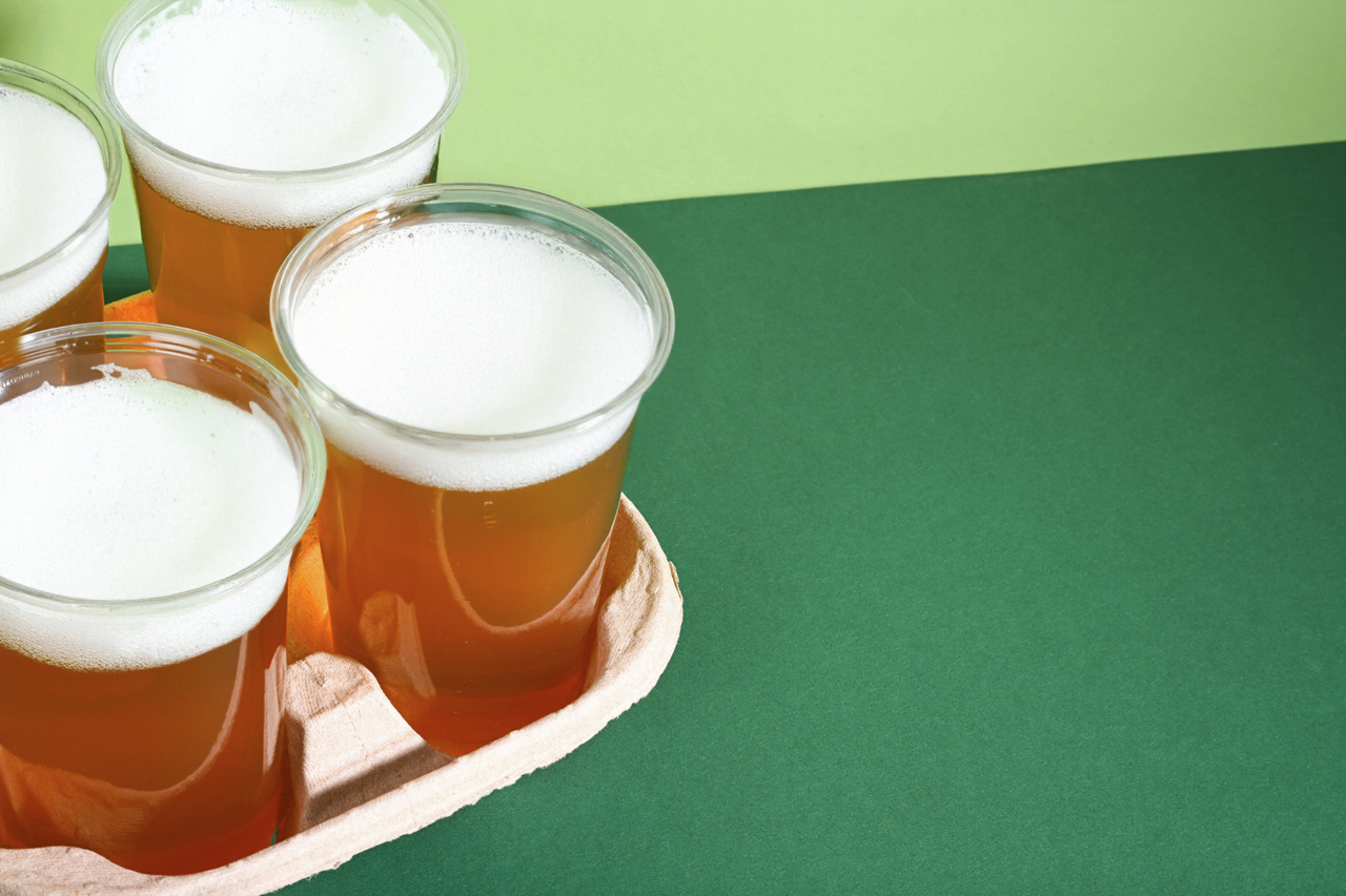 Ausschank-Becher aus rPET