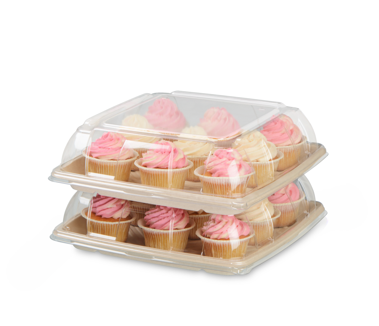 Servierplatte aus Bagasse