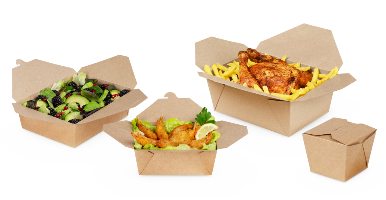 Mitnahmebox eckig braun 