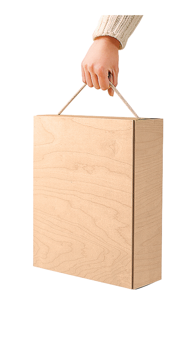 besonders schön als Geschenkkarton mit SizzlePak®-Einlage für z. B. Delikatessen