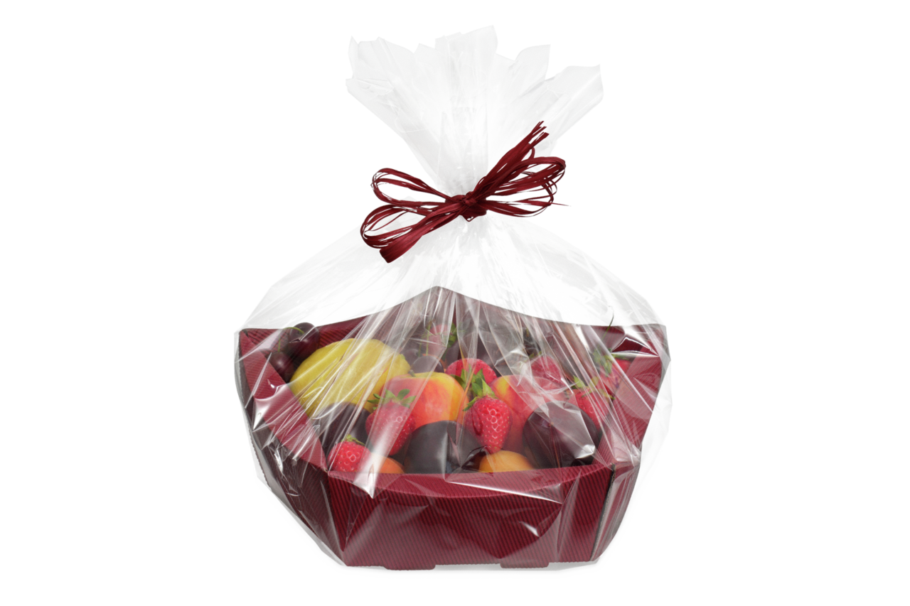 Geschenkkorb 5-eckig ROYAL