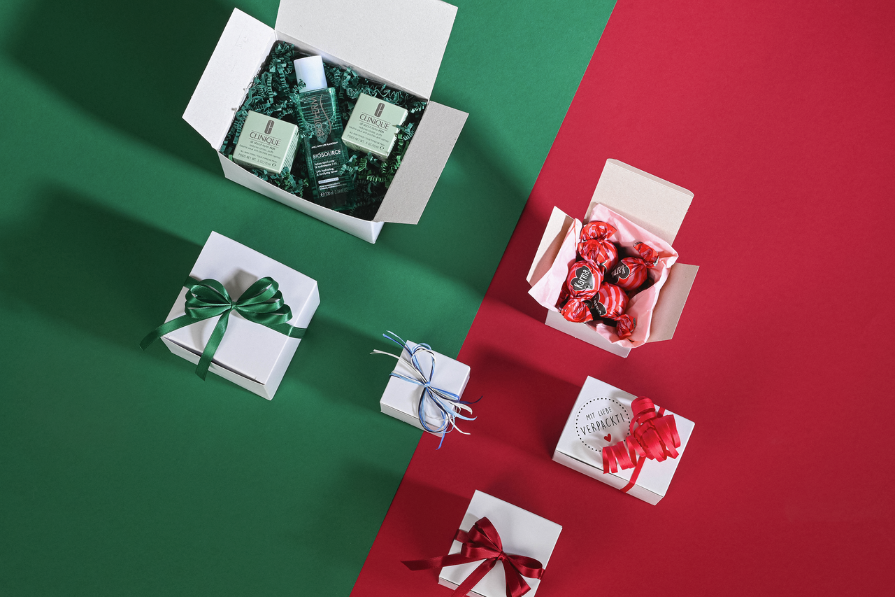 Geschenk- und Präsentationsbox weiß