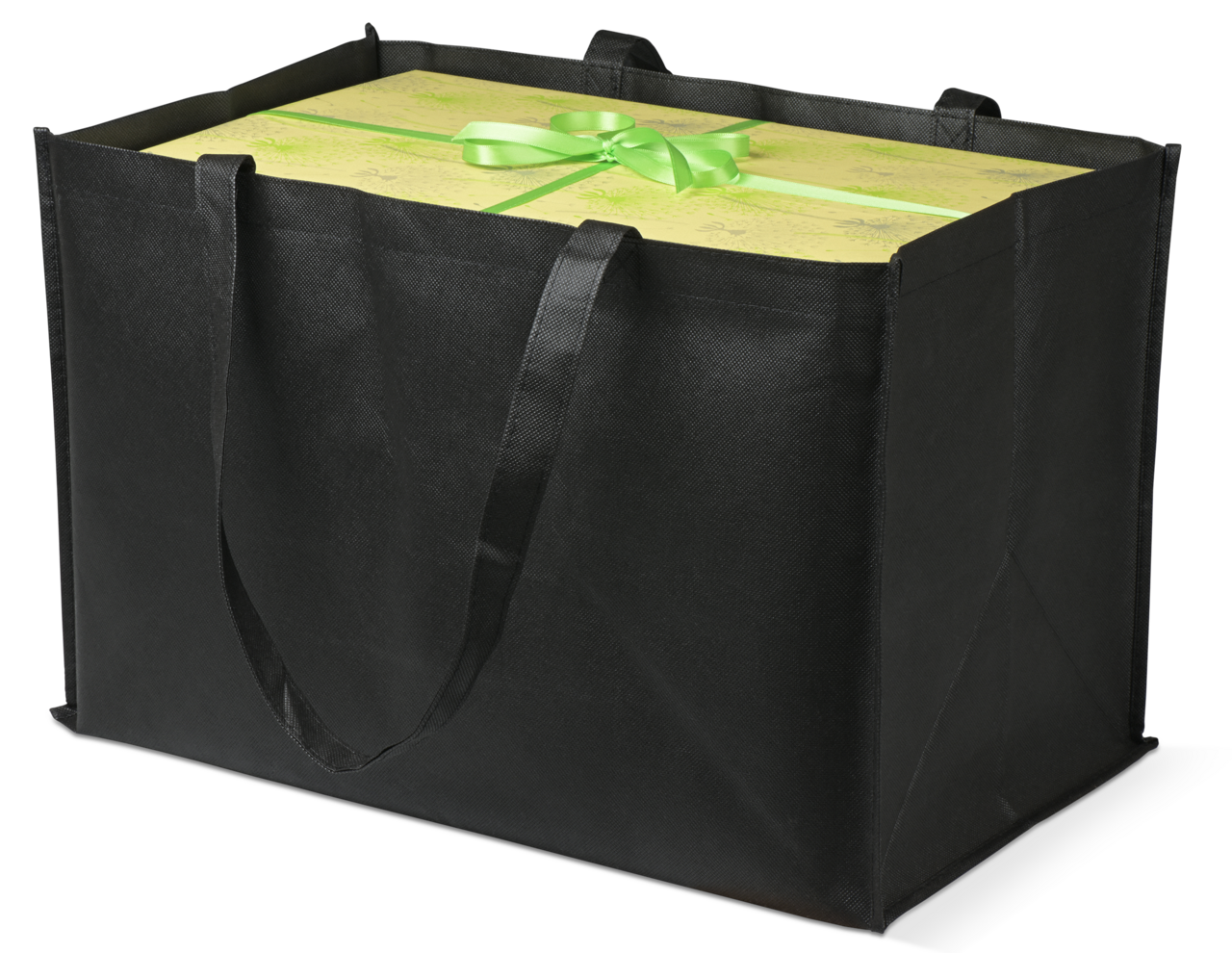 Non-woven Tragetasche mit Bodenfalte XXL