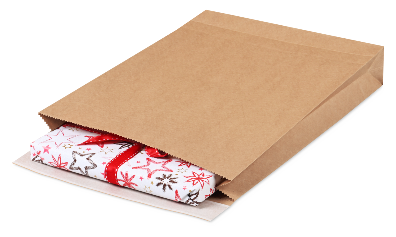 stabil – kann auch als Versandtasche für Ihre Geschenke verwendet werden
