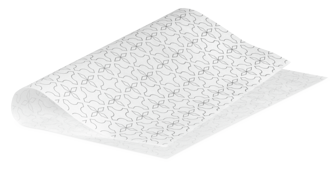 Einschlagpapier bedrucken