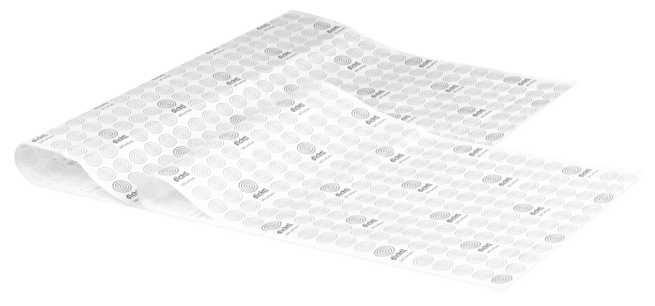 Einschlagpapier bedrucken