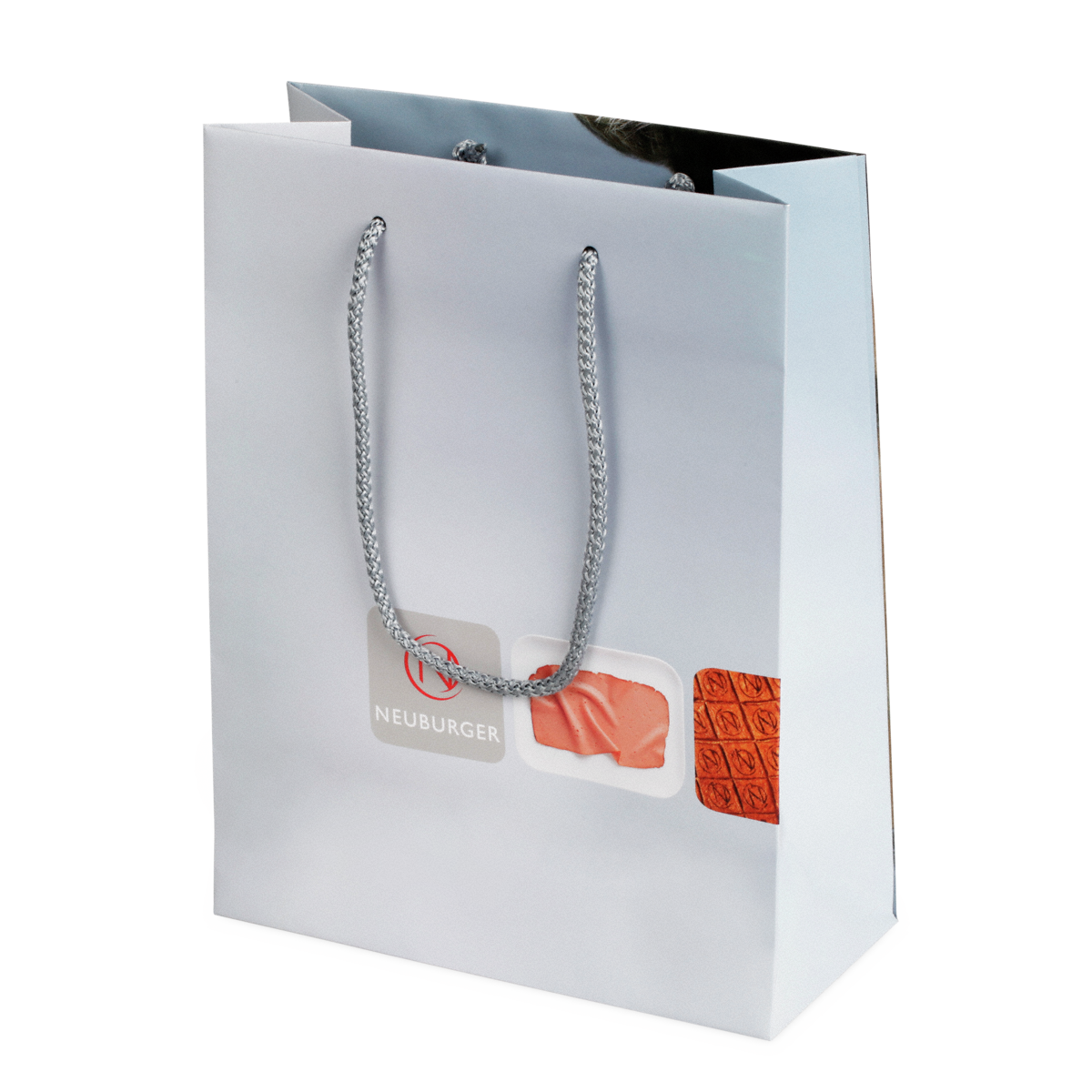 Papiertasche mit PP-Kordel bedrucken