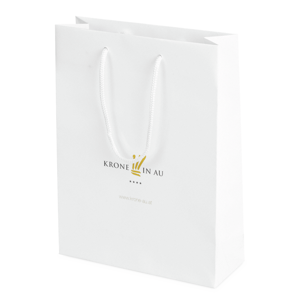 Papiertasche mit PP-Kordel bedrucken