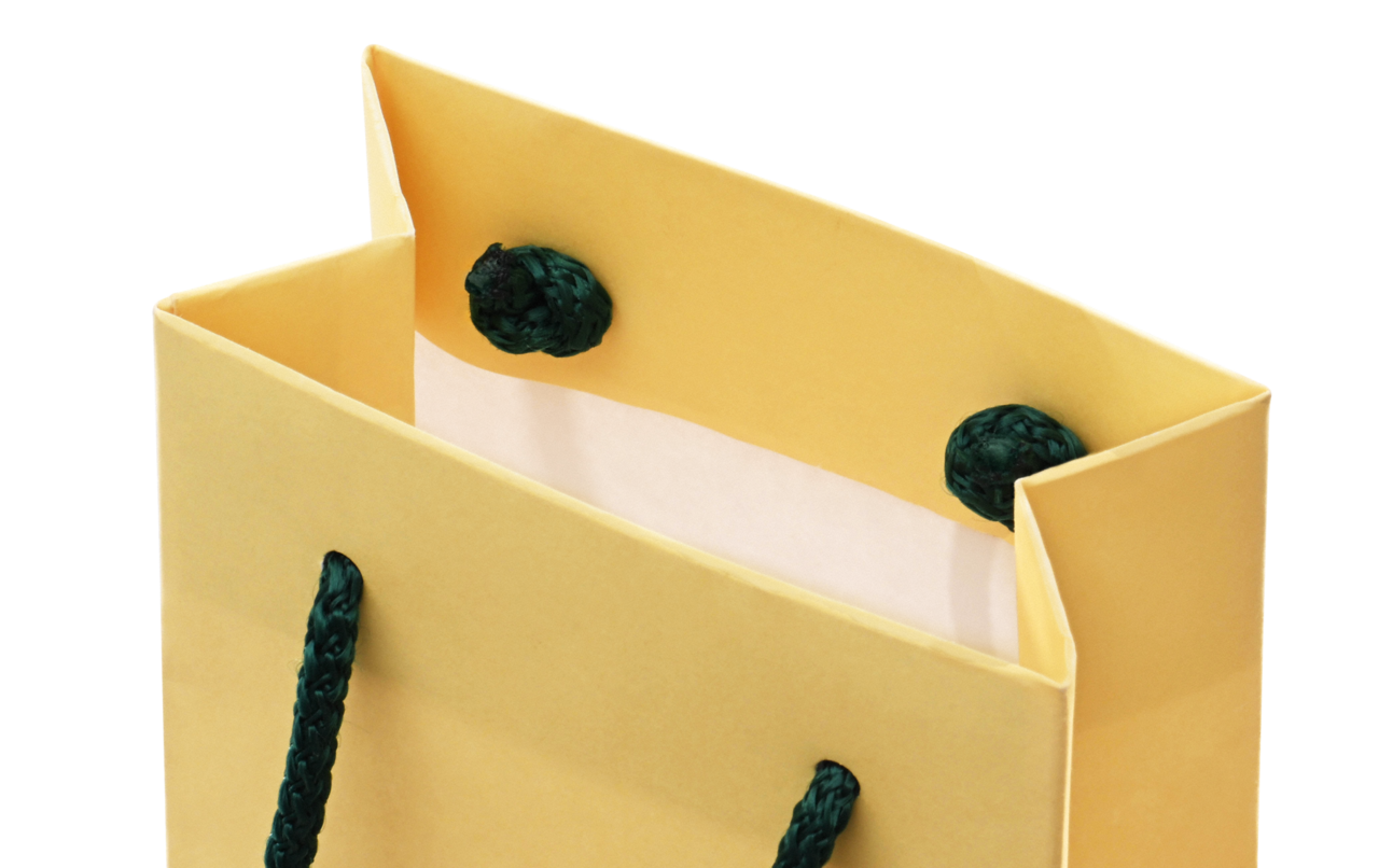 Papiertasche mit Baumwoll-Kordel bedrucken