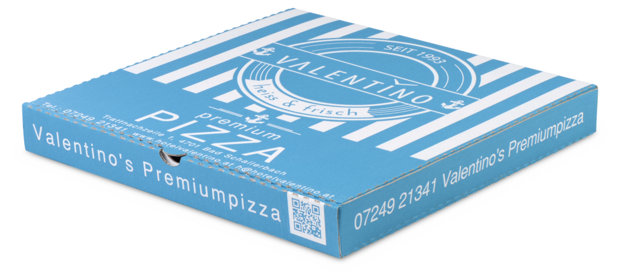 Pizza-Kartons bedrucken