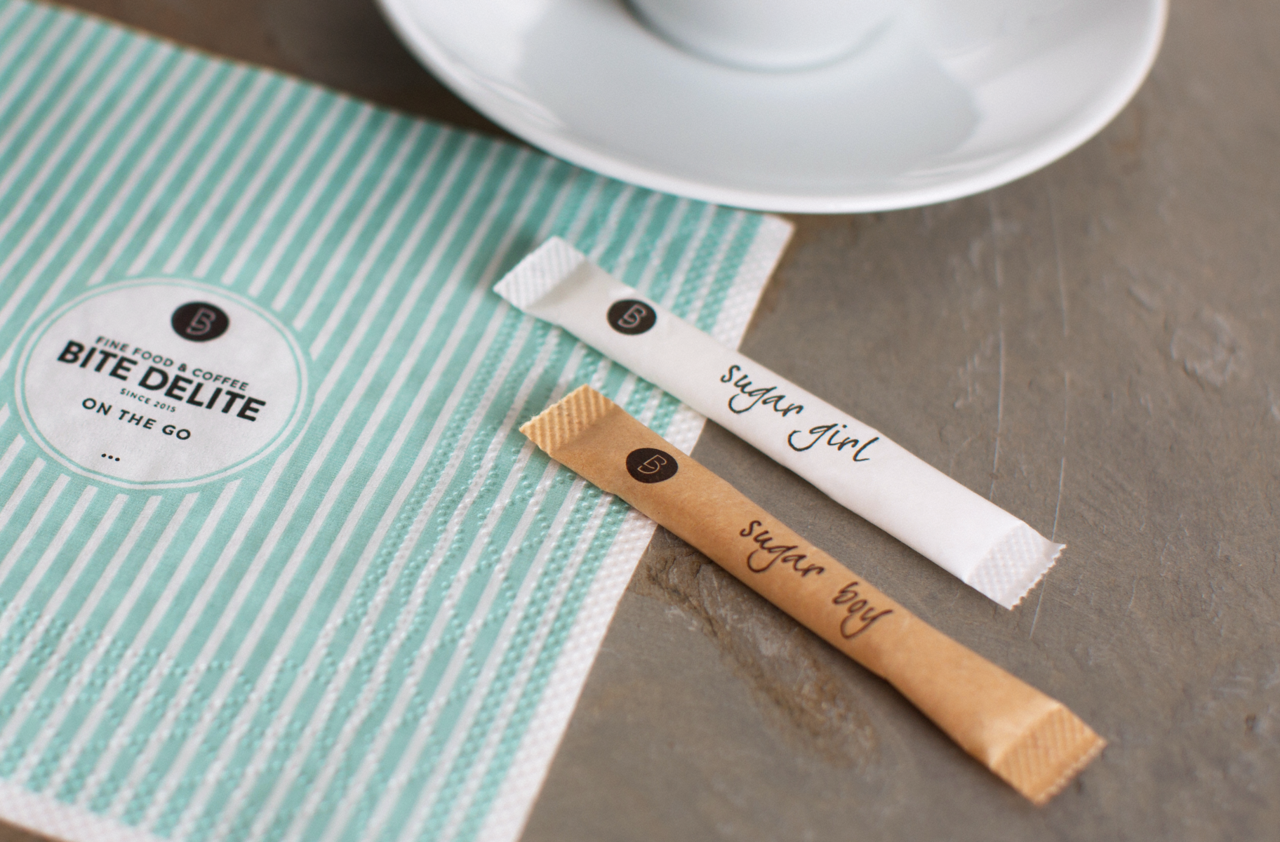 Zuckersticks mit Logo bedrucken