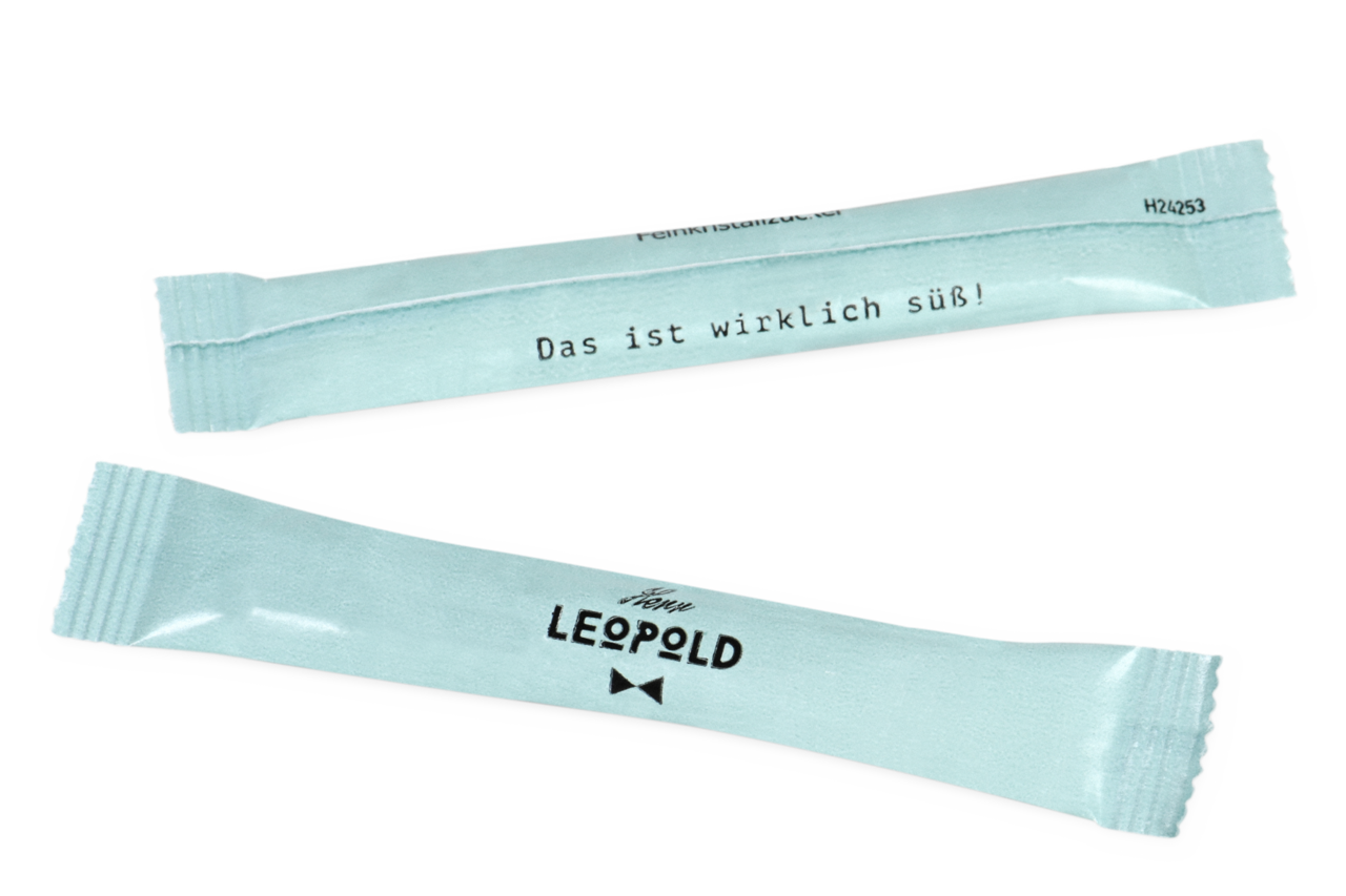 Zuckersticks mit Logo bedrucken