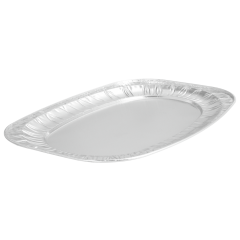 Alu-Servierplatte 545×360 mm, oval