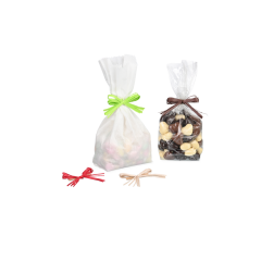 Schleifen-Clip aus Baumwoll-Bast