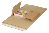 durch mittige Befüllung kein Wenden der Verpackung zum Schließen nötig