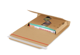 Kreuzverpackung / Buchverpackung braun MECAWELL® STRONG