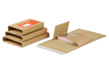 Kreuzverpackung / Buchverpackung braun MECAWELL® STRONG