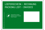 Lieferscheintaschen Papier MECOUVERT® PAPER
