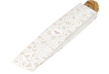 exklusives «FRISCH & fein» Design mit aufgedruckten Backwaren-Motiven