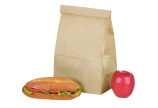 Lunchtüte aus Kraftpapier