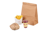 Lunchtüte aus Kraftpapier