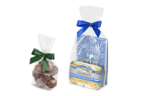 Kreuzbodenbeutel aus Zellglas