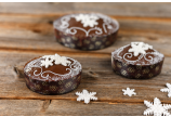 Kuchen-Backform rund mit Dekor
