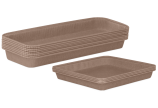 Kuchen-Backform rechteckig, flach