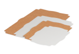 Die Tabletts sind in verschiedenen Größen erhältlich und werden flach angeliefert.